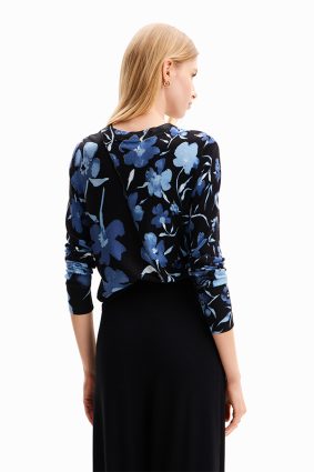 Desigual Pullover Negro