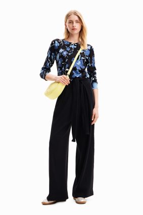 Desigual Pullover Negro