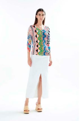 JEI'S Coreana Cardigan Top 34 St. Patchwork