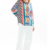 JEI'S Serafino Top 34 Over St. Patchwork