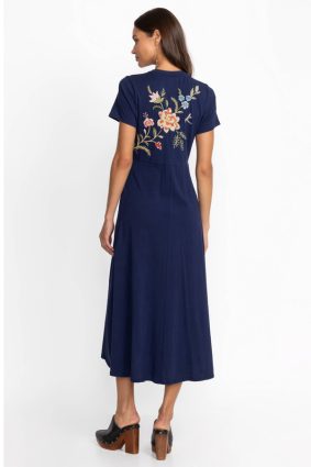 Johnny Was Crew Swing Dress Julianna