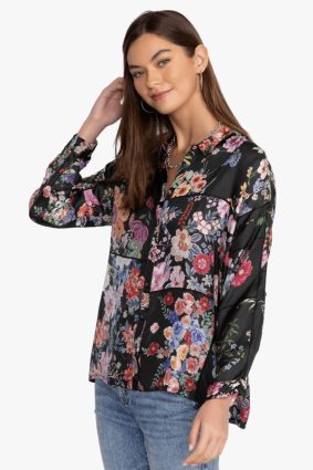 Johnny Was The Audrey Oversized Button Down Akki