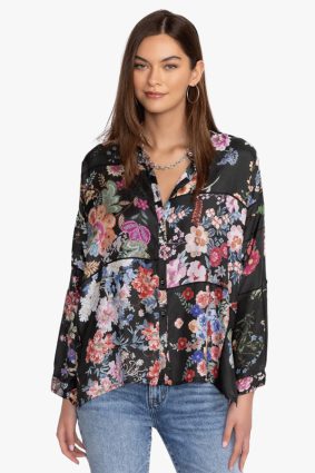 Johnny Was The Audrey Oversized Button Down Akki