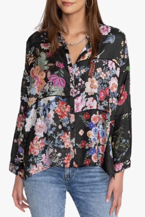 Johnny Was The Audrey Oversized Button Down Akki