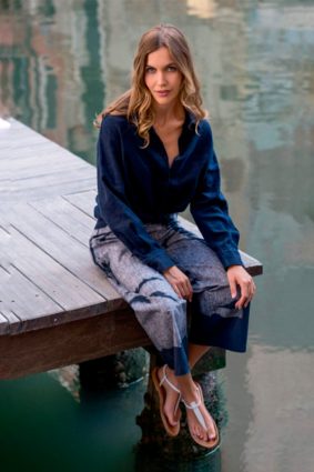 Kokomarina Kumiya Short Pant Denim