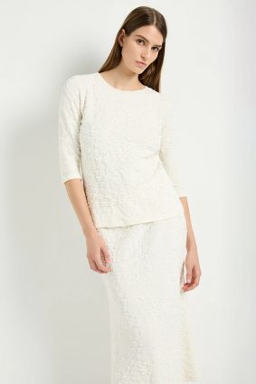 Mela Purdie Cloque T Milk