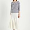 Mela Purdie Relaxed Boat Neck Sapphire_White