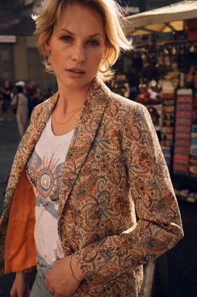 Mos Mosh Gethi Deco Tee White