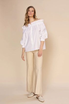 Mos Mosh Rosario Blouse White