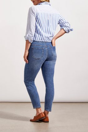 Tribal Eco Friendly Pull-On Audrey Ankle Jegging Dk Vintage