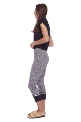 UP! 25in Techno Crop Pant Border