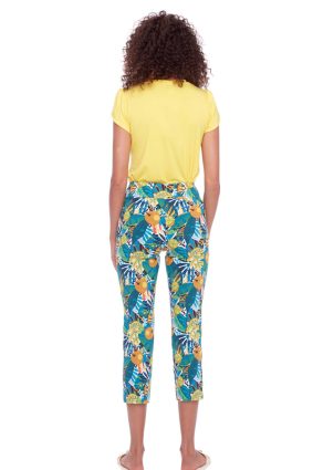 UP! 25in Techno Crop Pant Citrus