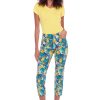 UP! 25in Techno Crop Pant Citrus