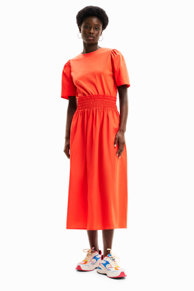 Desigual Dress Naranja