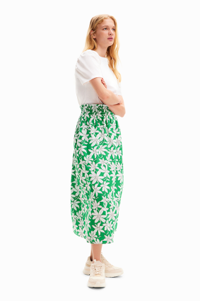 Desigual Dress White Top Blanco