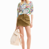 Desigual Pullover Crudo Stripe Print