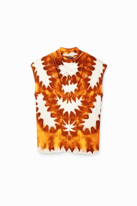 Desigual T-Shirt Naranja Tierra