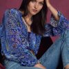 Johnny Was Joasie Burnout Blouse Persephone