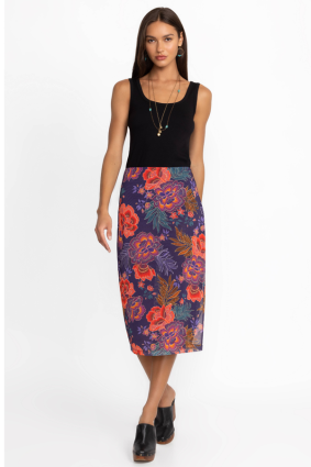 Johnny Was Lizandrea Mesh Midi Skirt Etta’s Garden