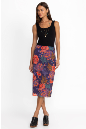 Johnny Was Lizandrea Mesh Midi Skirt Etta’s Garden