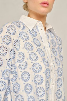 Alessandra Aurienne Dress Posy Bluebell 2