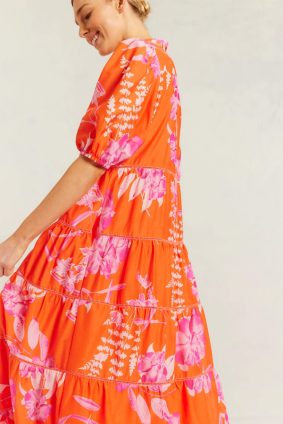 Alessandra Martina Dress Ngarden Tangelo