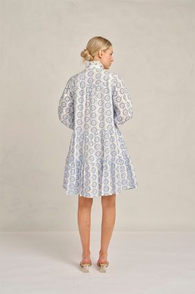 Alessandra Stella Dress Posy Bluebell