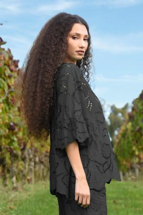 Curate Border Control Top Black