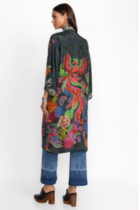 Johnny Was Eliza Kimono Reversible Lona