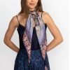 Johnny Was Silk Scarf Lona