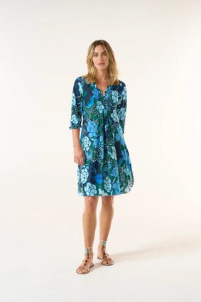 Oneseason Middy Poppy Lefkada Cotton Navy