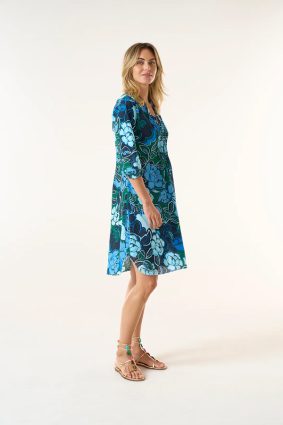 Oneseason Middy Poppy Lefkada Cotton Navy