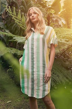 The Dreamer Label Echo Lea Shirt Dress