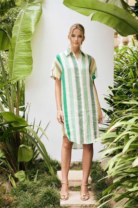The Dreamer Label Echo Lea Shirt Dress