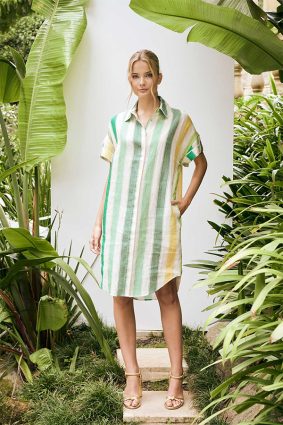 The Dreamer Label Echo Lea Shirt Dress