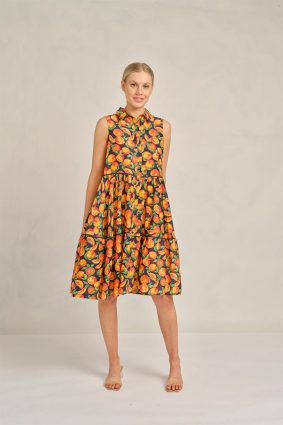 Alessandra Gigi Dress Navy