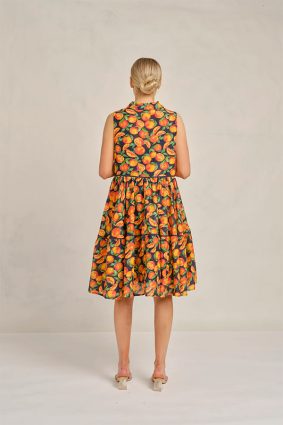 Alessandra Gigi Dress Navy