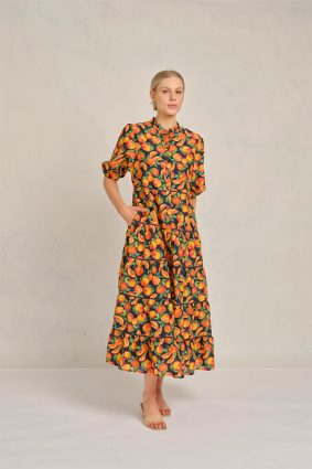 Alessandra Martina Dress Navy