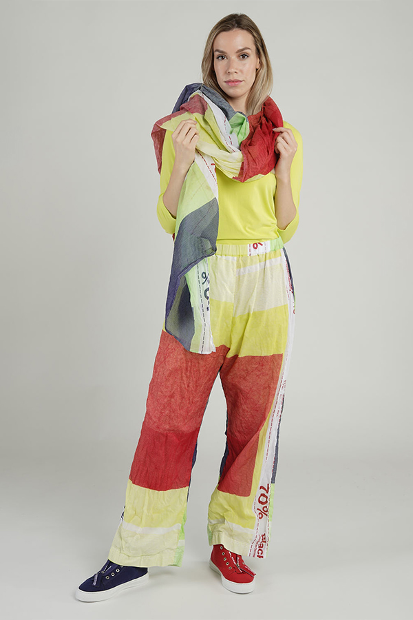 Black Label Scarf Multicolour