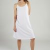 Black Label Slip Dress White