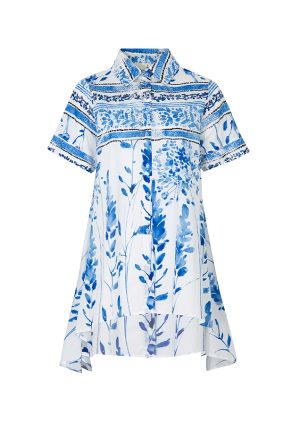 Curate Eat Your Heart Out Shirt Blue
