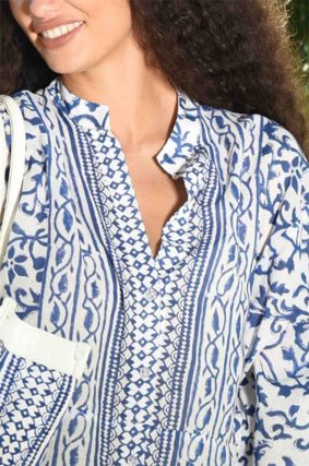 Curate Hit Refresh Dress Blue