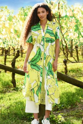 Curate Spice Up Your Life Dress Lemons