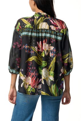Johnny Was Elda Button Down Iris Whisper