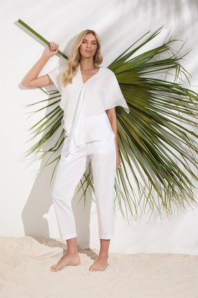 Mela Purdie Cape Shell White