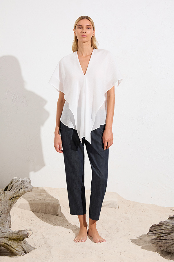 Mela Purdie Cape Shell White