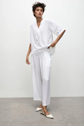 Mela Purdie Pace Pant White