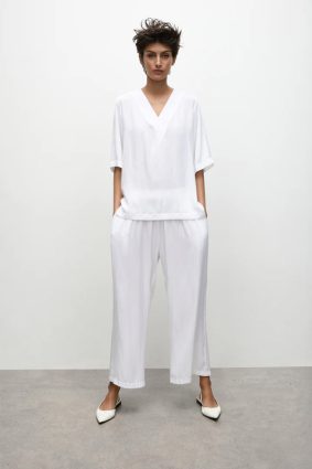 Mela Purdie Pace Pant White