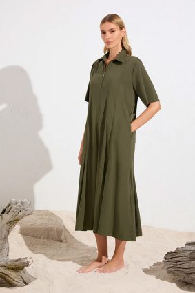 Mela Purdie Zip Trunk Dress Zulu