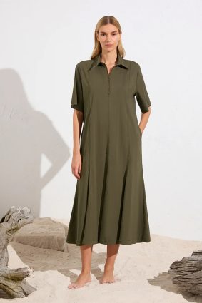 Mela Purdie Zip Trunk Dress Zulu